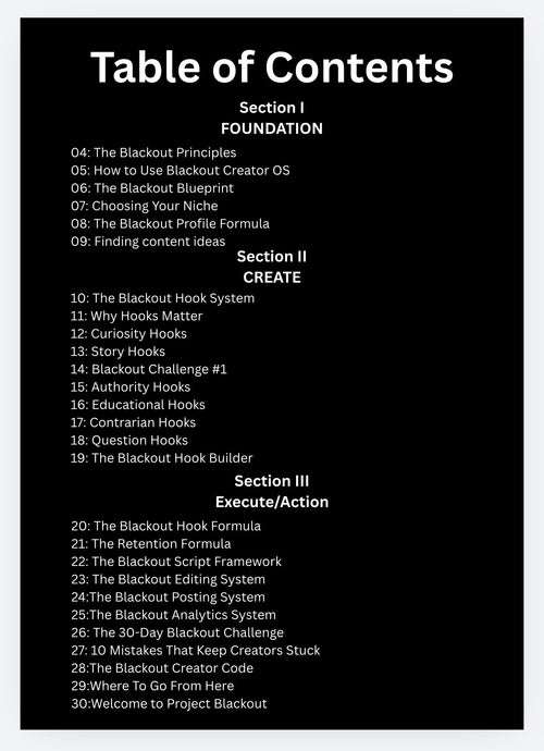 Creator OS - A System for Creators Who Want To Be Taken Seriously